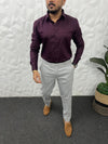 Cotton lycra fabric plain shirt